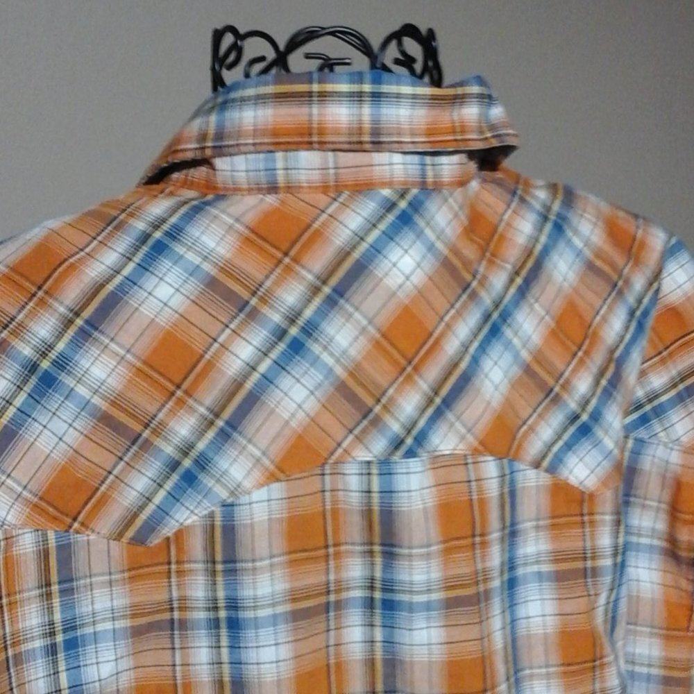 Mens wrangler button up shirt​​ - Picture 5 of 5